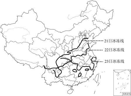 全国冰冻线进程图揭示冬季节气候变迁的挑战与机遇