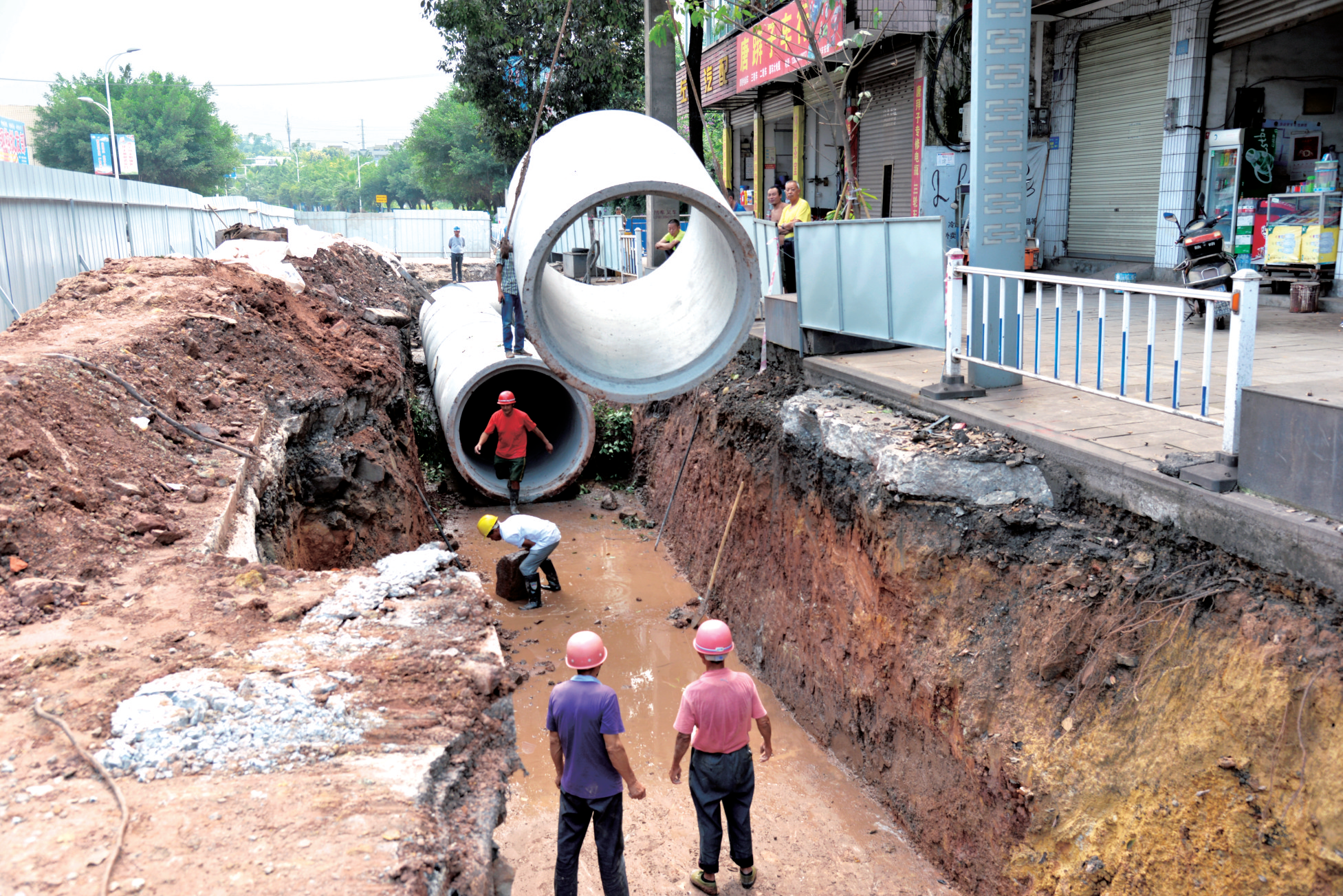 凤冈加速雨污管网建设，筑牢城市排水防涝安全屏障