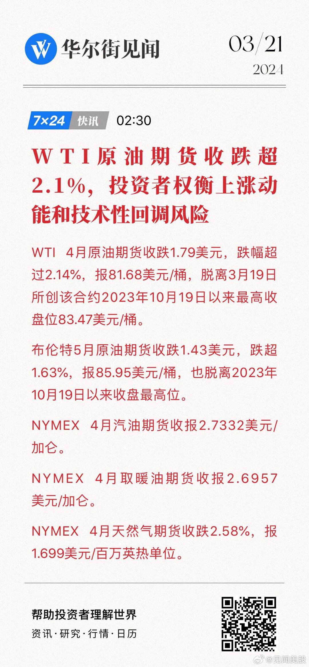 WTI原油期货市场震荡，跌幅超1%，走势分析与未来预测