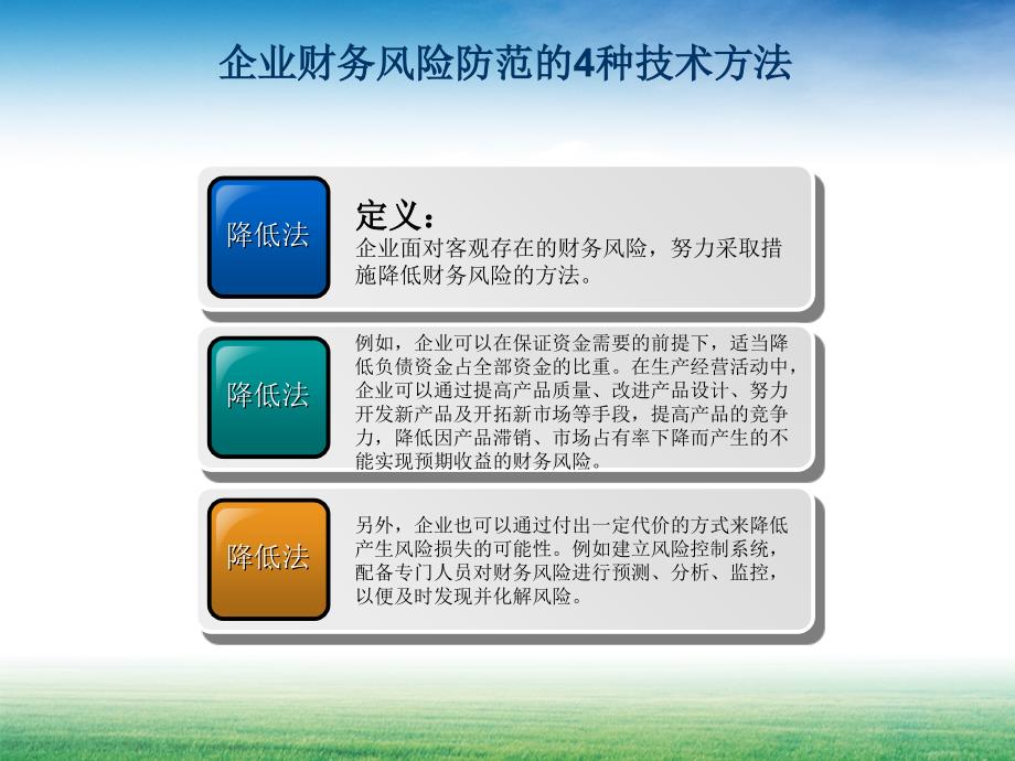 企业财务风险管理中的预防措施