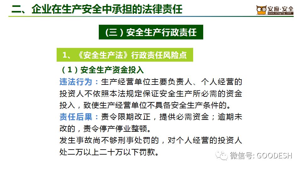 企业安全管理中的法律责任与风险控制